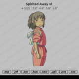 Spirited Away V2 Embroidery