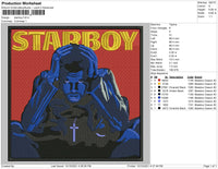 Starboy Embroidery