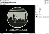 Stoners Embroidery File 6 sizes