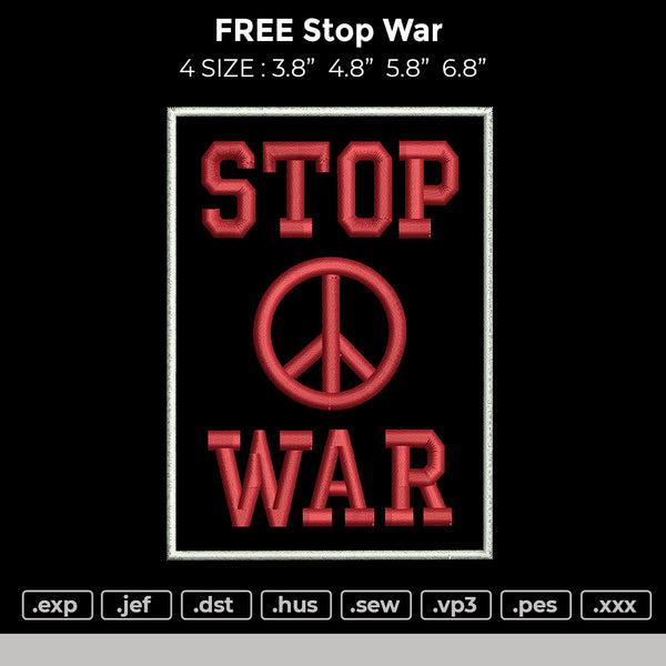 FREE STOP WAR