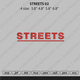 STREETS 02 Embroidery