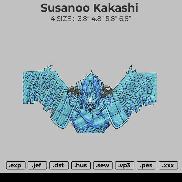 Susanoo Kakashi Embroidery