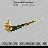 Swoosh Kimetsu 02 Embroidery