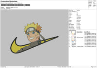 Swoosh Naruto V2 Embroidery
