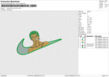 Swoosh Roronoa Zoro Embroidery