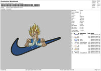 Swoosh Majin Vg Embroidery File 6 sizes
