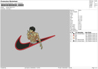 Swoosh Baki Embroidery