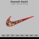 Swoosh Itachi Embroidery