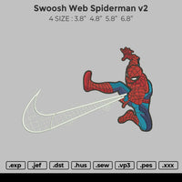 Swoosh Web Spiderman v2