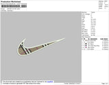 Swoosh Burberry Embroidery