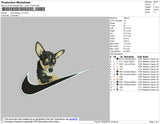 Swoosh Dog V15 Embroidery