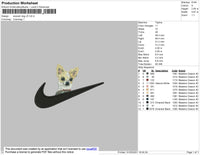Swoosh Dog V5 Embroidery