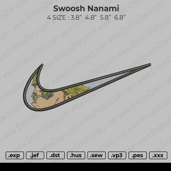 Swoosh Nanami Embroidery