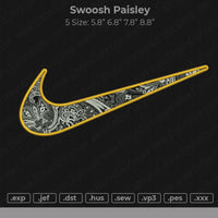 Swoosh Paisley