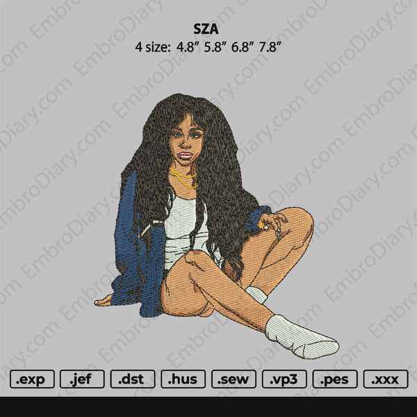 SZA Embroidery