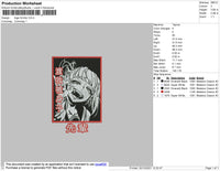 Toga Himiko Embroidery