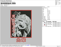 Toga Himiko Embroidery