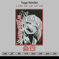 Toga Himiko Embroidery