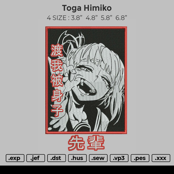 Toga Himiko Embroidery