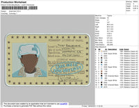 Ticket Tyler Embroidery