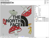 The North Face Mashroom  Embroidery
