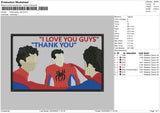 Three Spiderman I Love You Guys
