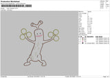Trees Character Embroidery