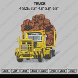 Truck Embroidery