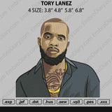 Tory Lanez Embroidery