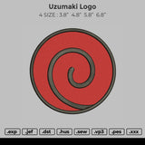 Uzumaki Logo Embroidery