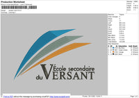 Versant Color Embroidery