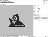 Wazzzzaaaa Embroidery