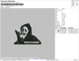 Wazzzzaaaa Embroidery