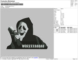 Wazzzzaaaa Embroidery