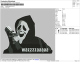 Wazzzzaaaa Embroidery