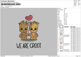 We Are Groot Embroidery