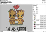 We Are Groot Embroidery
