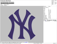 Yankees NY Embroidery