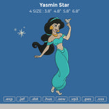 Yasmin Star Embroidery