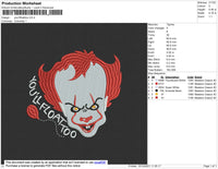 You Will Float Embroidery