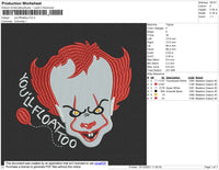 You Will Float Embroidery
