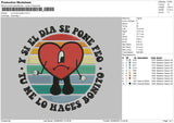 Y Si El Embro Embroidery File 6 sizes