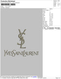 YSL V2 Embroidery
