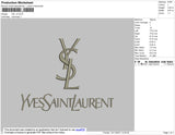YSL V2 Embroidery