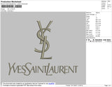 YSL V2 Embroidery